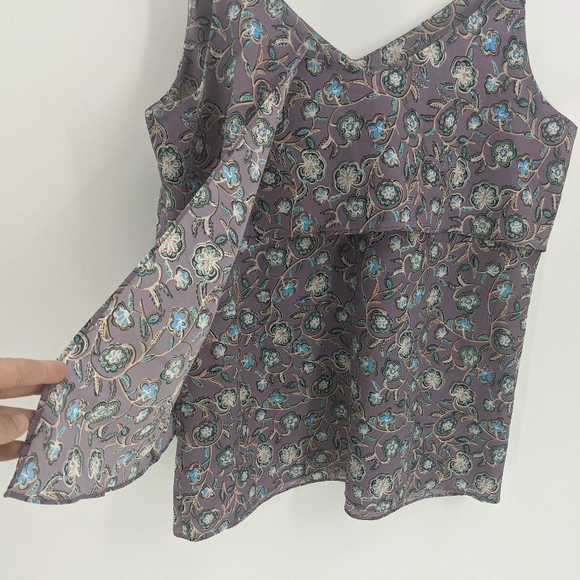 Cabi Spring Floral Scrollwork Camisole Blouse Top - Picture 7 of 12